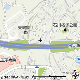 東京都八王子市石川町1615-21周辺の地図