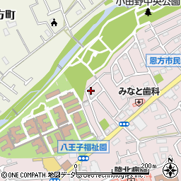 東京都八王子市西寺方町418周辺の地図