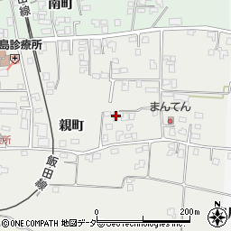 長野県上伊那郡飯島町親町791-1周辺の地図