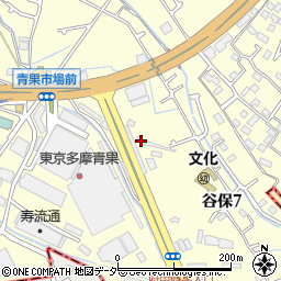 東京都国立市谷保7丁目5-4周辺の地図