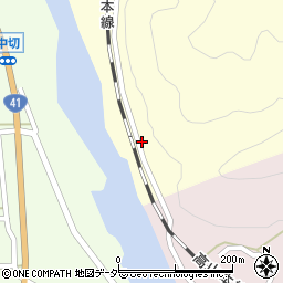 岐阜県下呂市金山町福来29-2周辺の地図