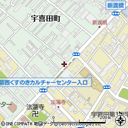 東京都江戸川区宇喜田町1303周辺の地図