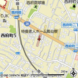 鳳仙寮　デイサービスセンター周辺の地図