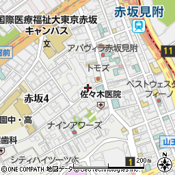 ユートク・ライフ赤坂店周辺の地図