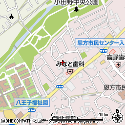 東京都八王子市西寺方町405周辺の地図