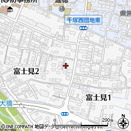 セブンイレブン甲府富士見２丁目店周辺の地図