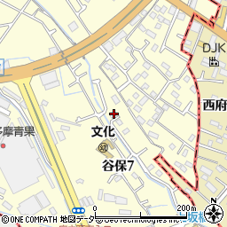 東京都国立市谷保7丁目6-10周辺の地図