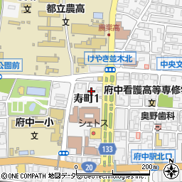 ボイスセンター　府中補聴器相談室周辺の地図