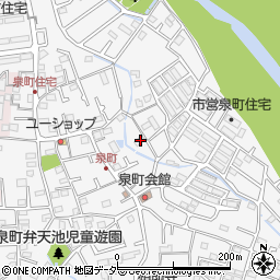 東京都八王子市泉町1359周辺の地図