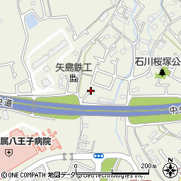 東京都八王子市石川町1668周辺の地図