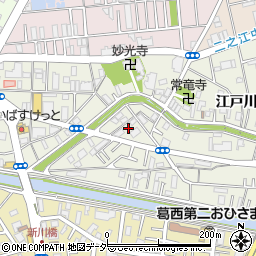 東京都江戸川区江戸川6丁目周辺の地図