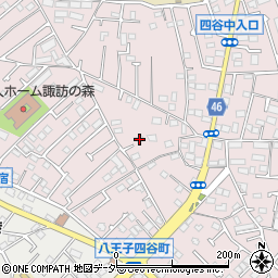 東京都八王子市四谷町760周辺の地図