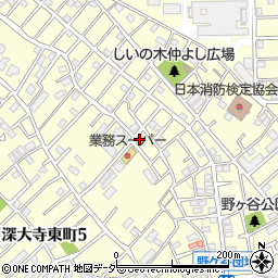 調布市民活動支援センター　ブランチ野ヶ谷の郷周辺の地図