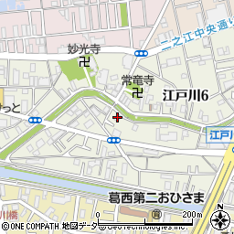 江戸一コーポ周辺の地図