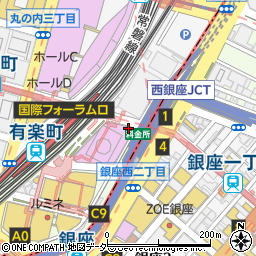 東京交通会館【平日限定 7:00～23:59】 ※自走式で広々スペース周辺の地図