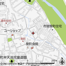 東京都八王子市泉町1360周辺の地図