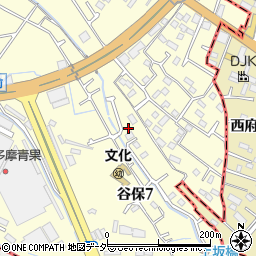 東京都国立市谷保7丁目6-9周辺の地図