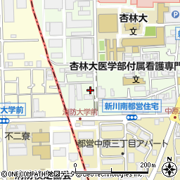 東京都三鷹市新川6丁目18-5周辺の地図