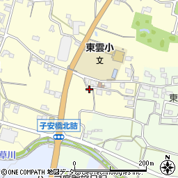 山梨県甲州市勝沼町休息1347周辺の地図