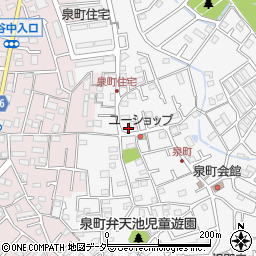 東京都八王子市泉町1220-1周辺の地図