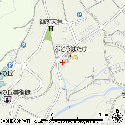 山梨県甲州市勝沼町菱山1457周辺の地図