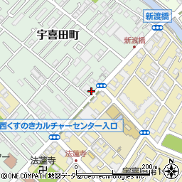 東京都江戸川区宇喜田町1304周辺の地図