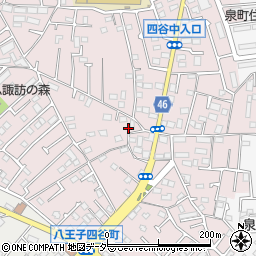 東京都八王子市四谷町766周辺の地図