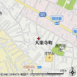 東京都八王子市大楽寺町227周辺の地図