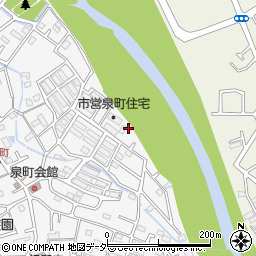 東京都八王子市泉町1391-3周辺の地図
