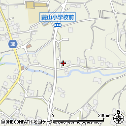 山梨県甲州市勝沼町菱山1740周辺の地図