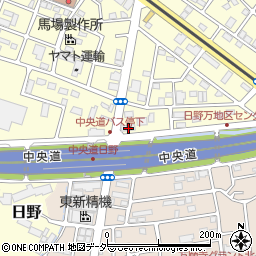 東京都日野市日野790周辺の地図