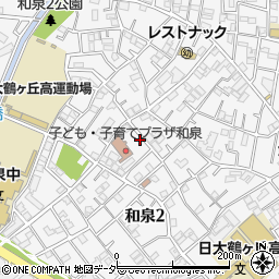 東京都杉並区和泉2丁目36-18周辺の地図