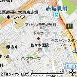 カギ屋さん２４　東京都・港区店周辺の地図