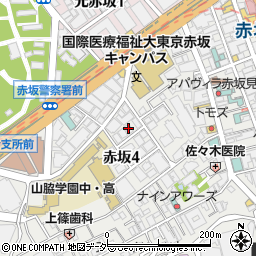 株式会社立和コーポレーション　東京店周辺の地図