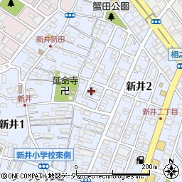 クレスト周辺の地図