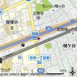 笹塚クリニック周辺の地図