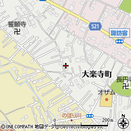 東京都八王子市大楽寺町223周辺の地図