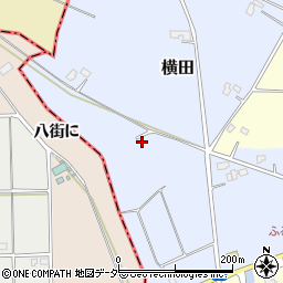 千葉県山武市横田965周辺の地図