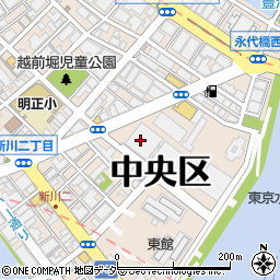 三菱ＵＦＪ銀行新川 ＡＴＭ周辺の地図