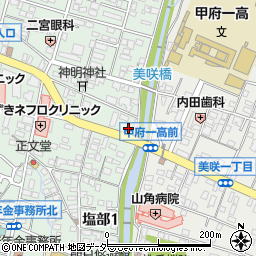 長田米穀店周辺の地図
