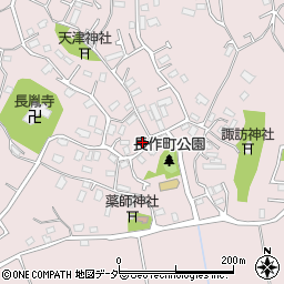 千葉県千葉市花見川区長作町250-1周辺の地図