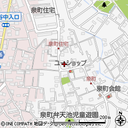 東京都八王子市泉町1220-5周辺の地図