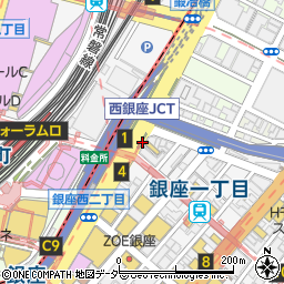 東京高速道路株式会社　本社周辺の地図