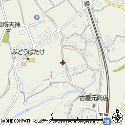 山梨県甲州市勝沼町菱山1445周辺の地図