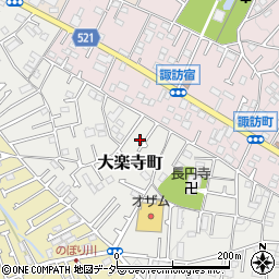 東京都八王子市大楽寺町251周辺の地図