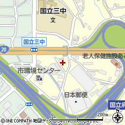 東京都国立市谷保6丁目23周辺の地図