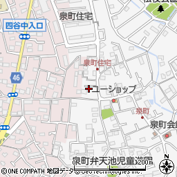 東京都八王子市泉町1233周辺の地図