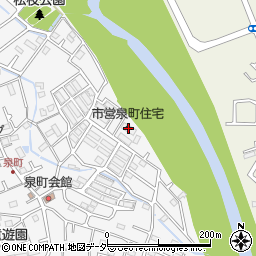 東京都八王子市泉町1387周辺の地図