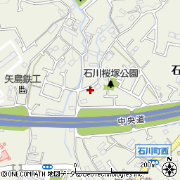 東京都八王子市石川町2479周辺の地図