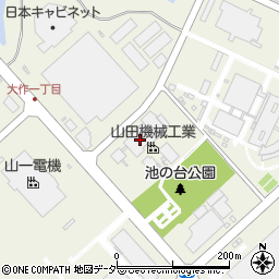 山田機械工業千葉工場周辺の地図